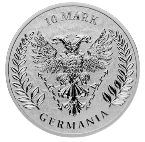 2023 2 oz Germania Silver - Brilliant Uncirculated - CoinsTV