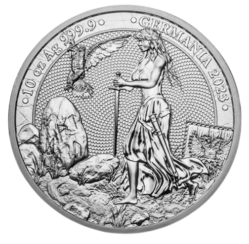 2023 10 oz Germania Silver - Brilliant Uncirculated