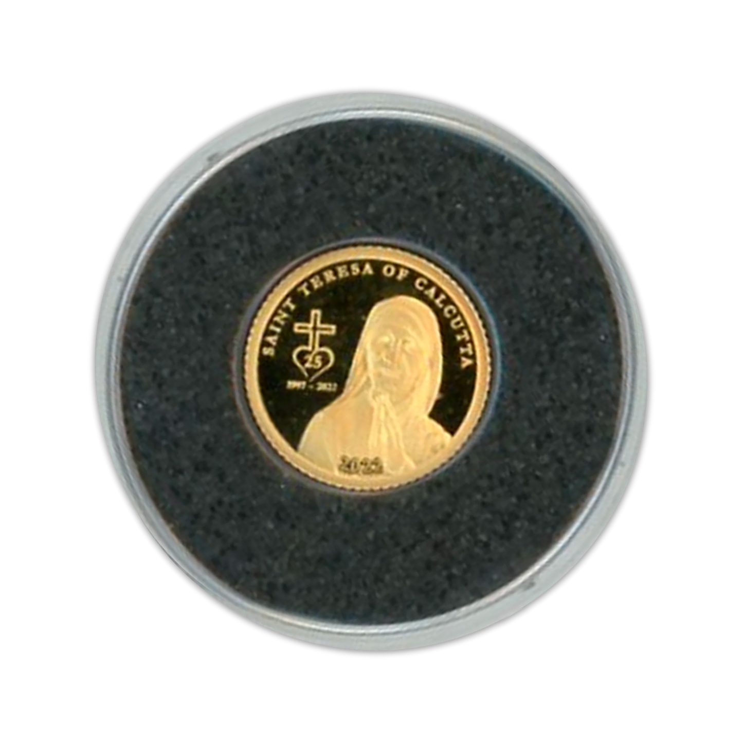 2022 Solomon Islands Mother Theresa-25th Anniversary of death 0.5 gram Gold Proof - CoinsTV