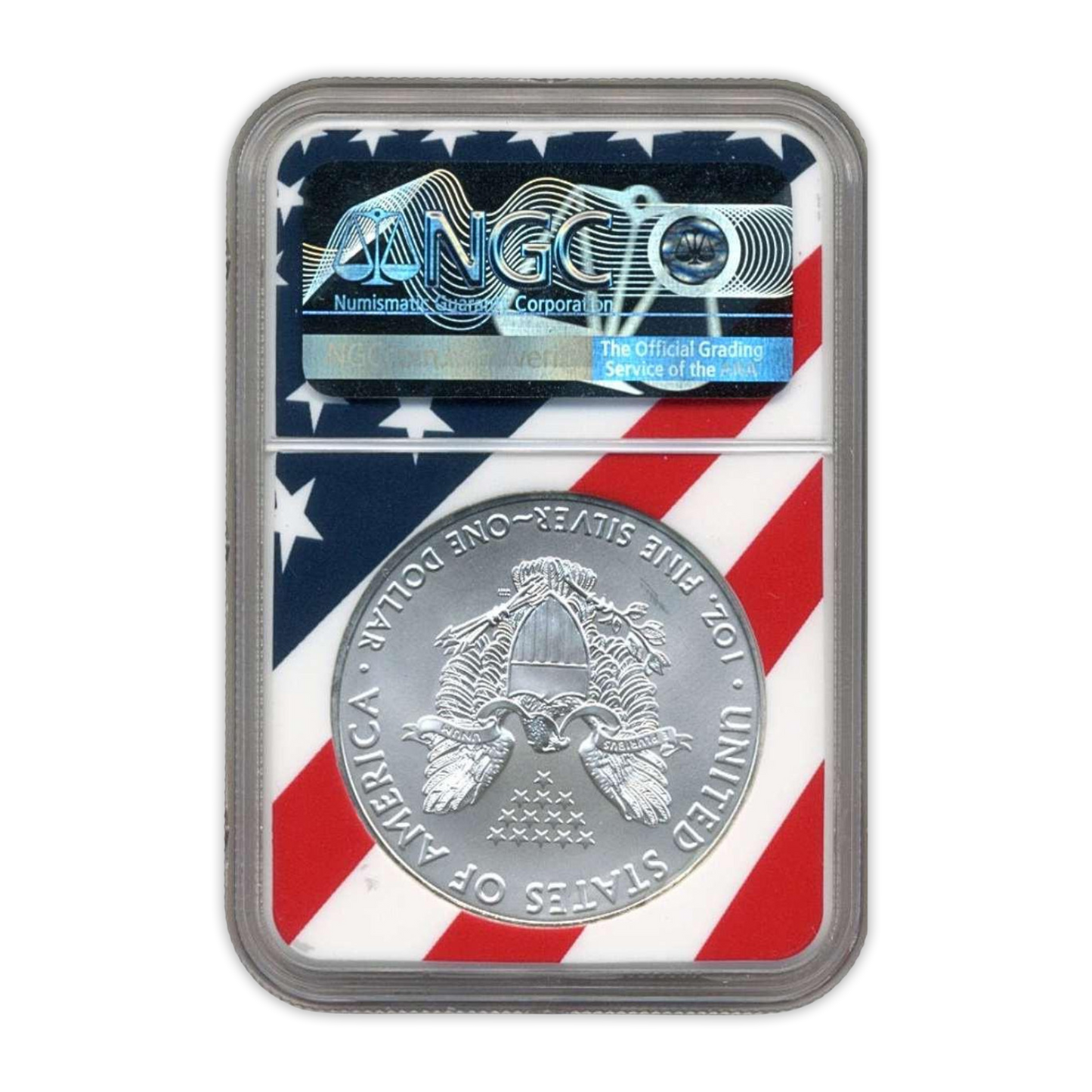 2020(S) Silver Eagle San Francisco - Emergency Production - NGC MS69 Limited Flag Core - CoinsTV