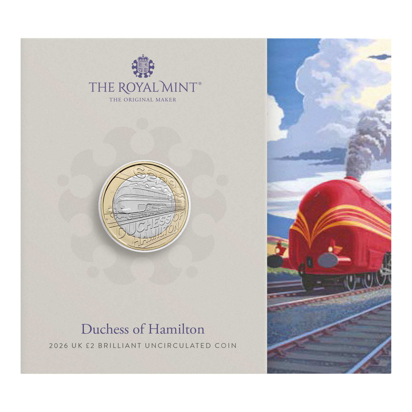 2026 Great Britain Duchess of Hamilton 2 Pound 12g CN Coin in Card