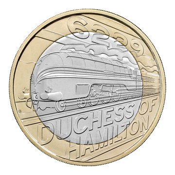 2026 Great Britain Duchess of Hamilton 2 Pound 12g CN Coin in Card