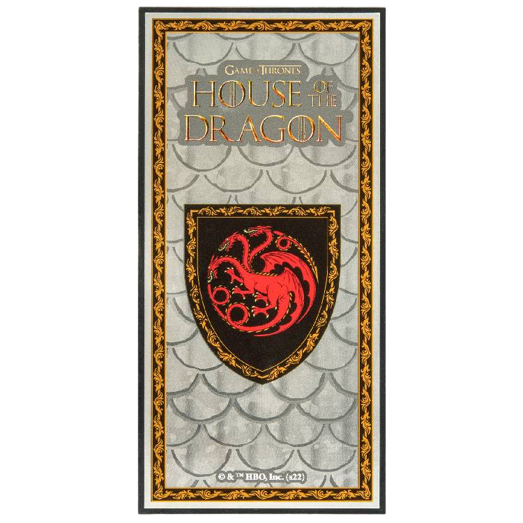 Game of Thrones - House of the Dragon Targaryen Silver Note - DELUXE Packaging Samoa