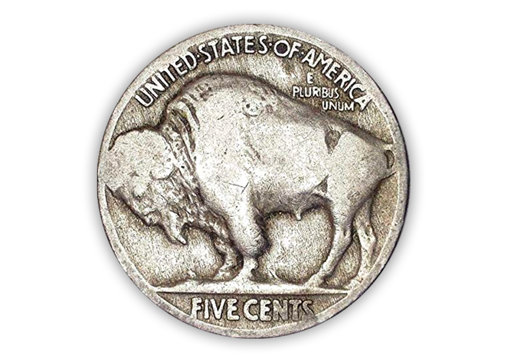 Vintage Buffalo Nickel - Circulated Roll of 40 - CoinsTV