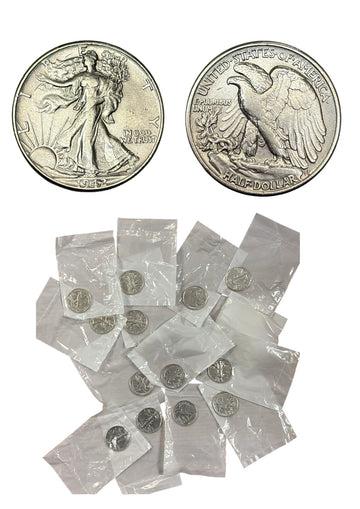 Walking Liberty Half Dollars - Slider Quality