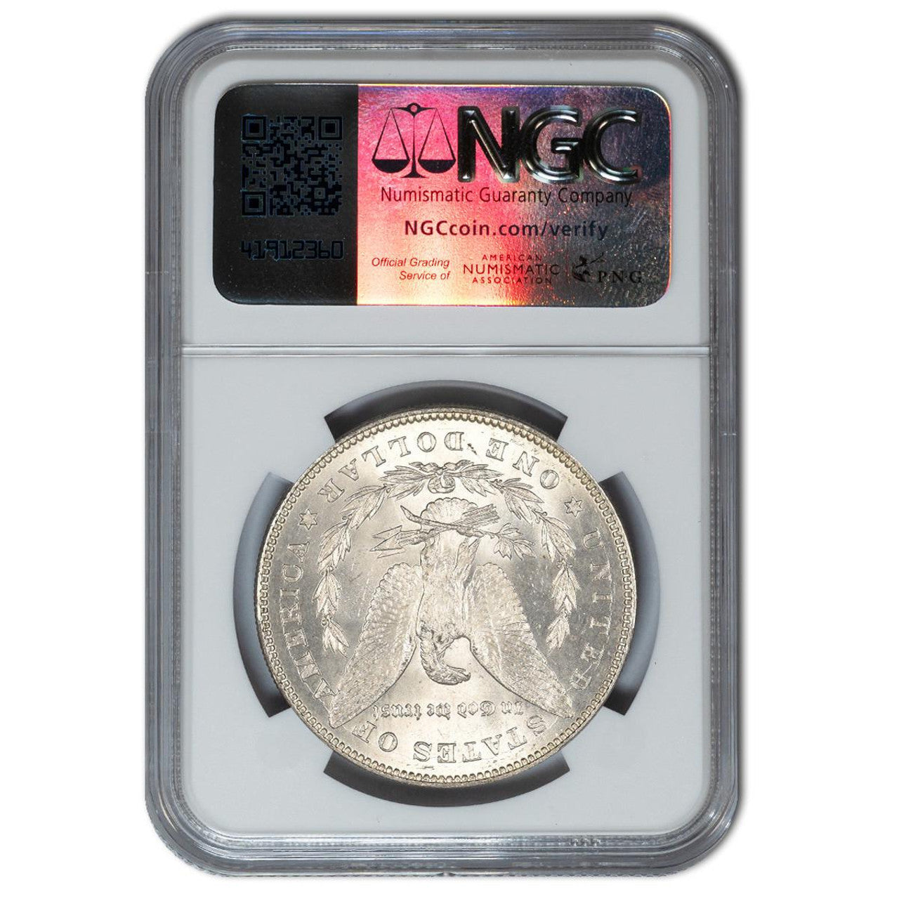 1878 Morgan Silver Dollar 7 Tailfeather - Reverse of 78 - NGC or PCGS MS62 - CoinsTV