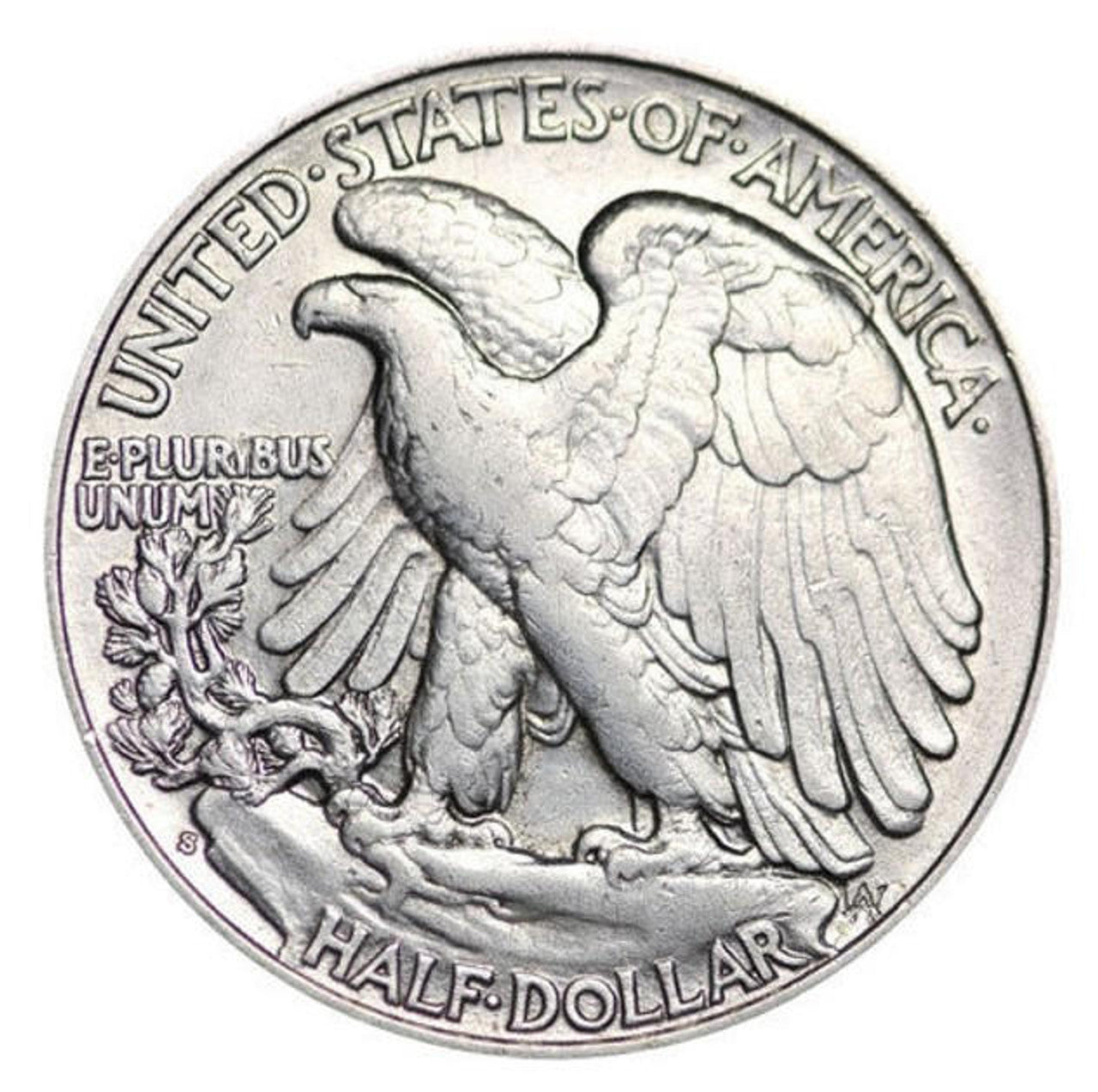 1941-S Walking Liberty Silver Half Dollar San Francisco - Brilliant Uncirculated - CoinsTV