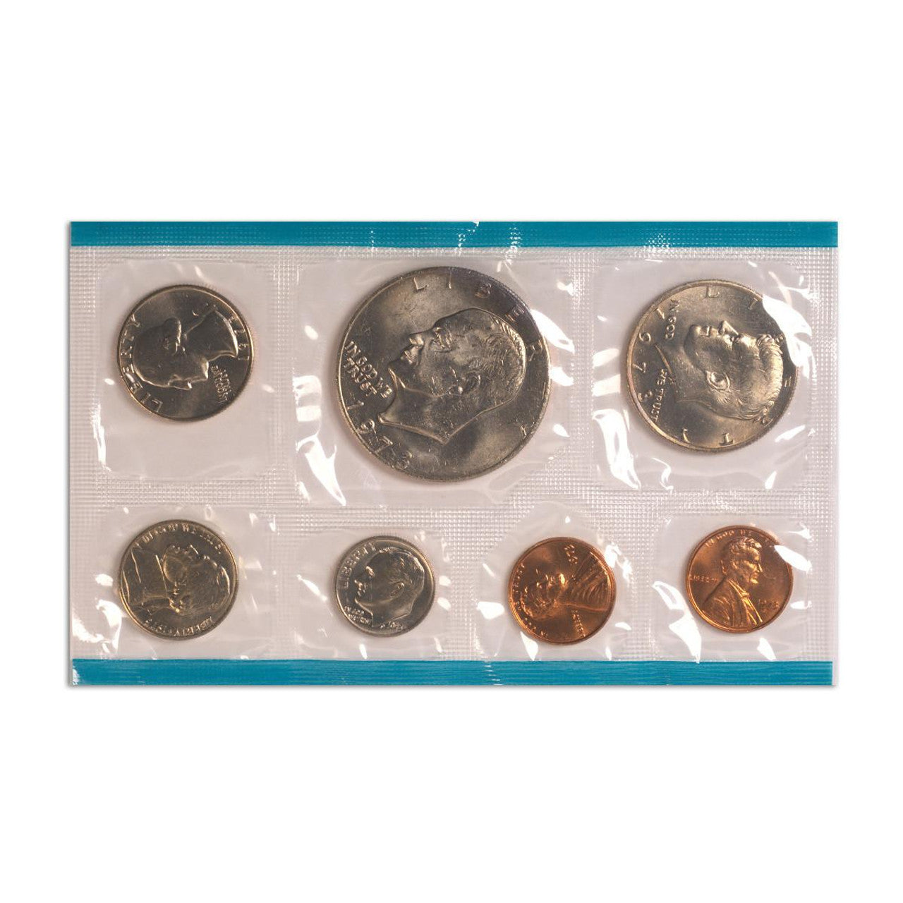 1973 US Mint Set - 13 Coins - Unopened - CoinsTV