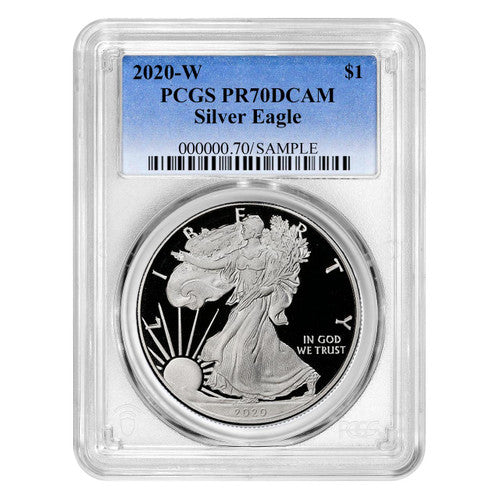 2020-W Silver Eagle - PCGS PR70DCAM