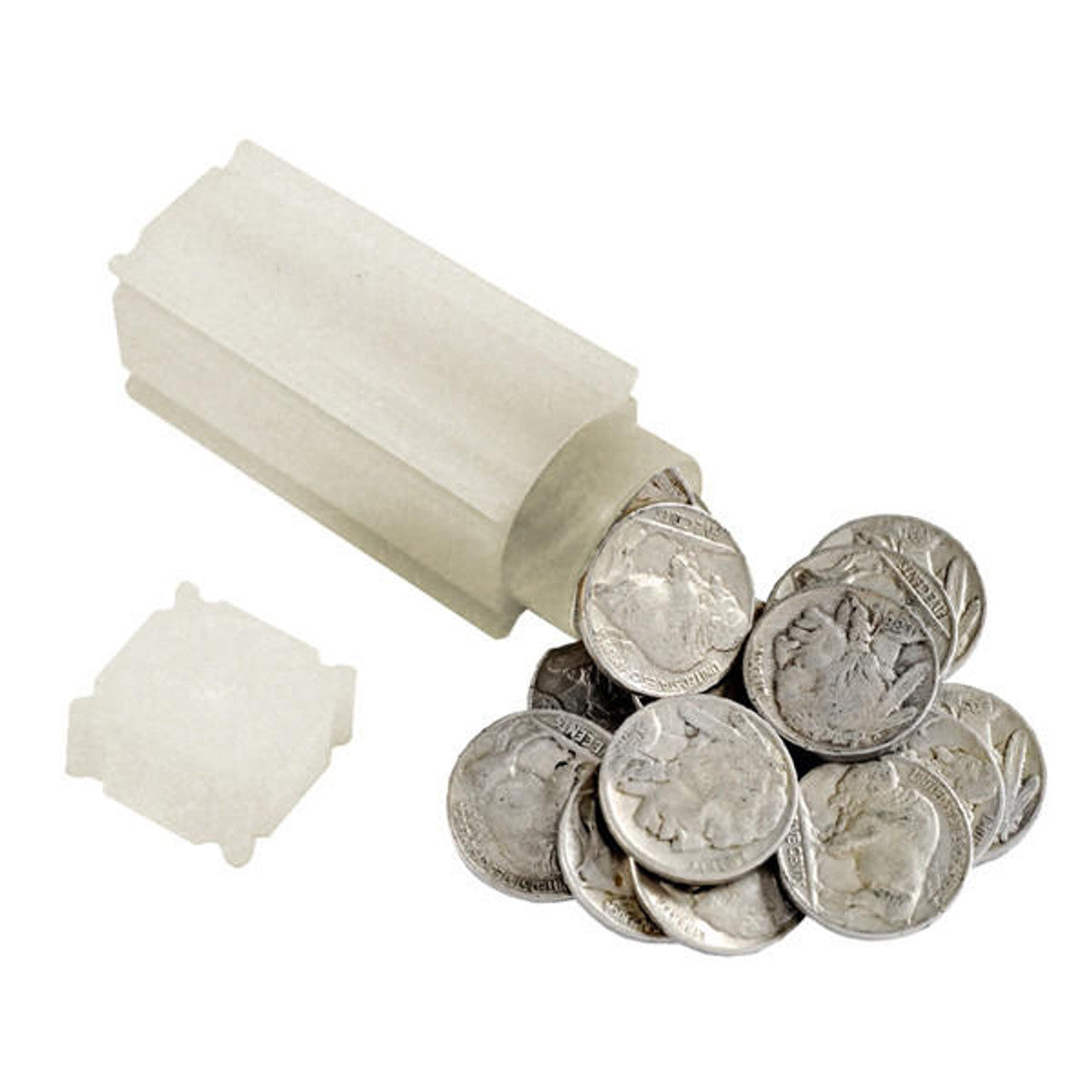 Vintage Buffalo Nickel - Full Date - Circulated Roll of 40 - CoinsTV