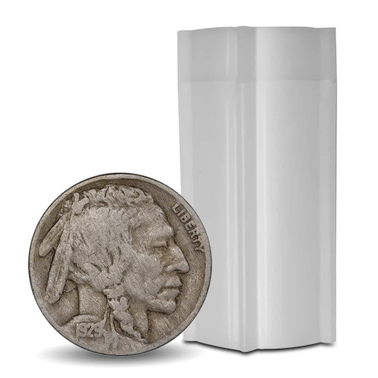 Vintage Buffalo Nickel - Full Date - Circulated Roll of 40 - CoinsTV