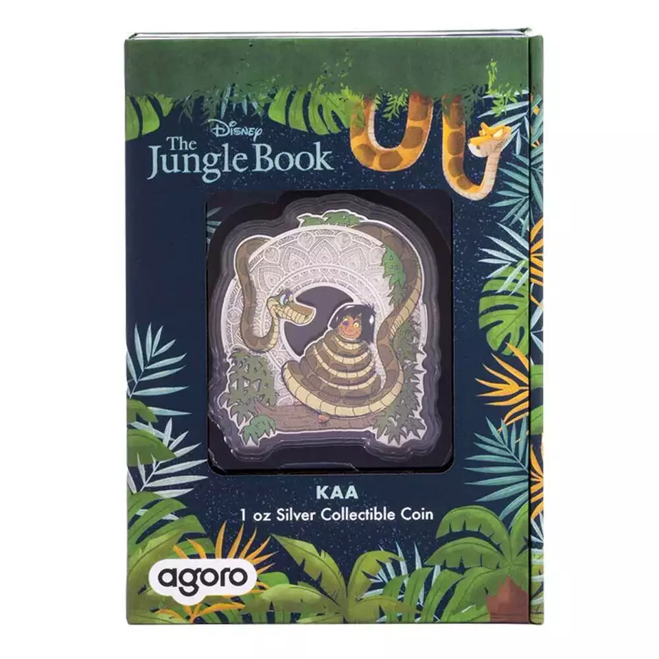 LUNAR - Year of the Snake - Junglebook Kaa 1oz Silver