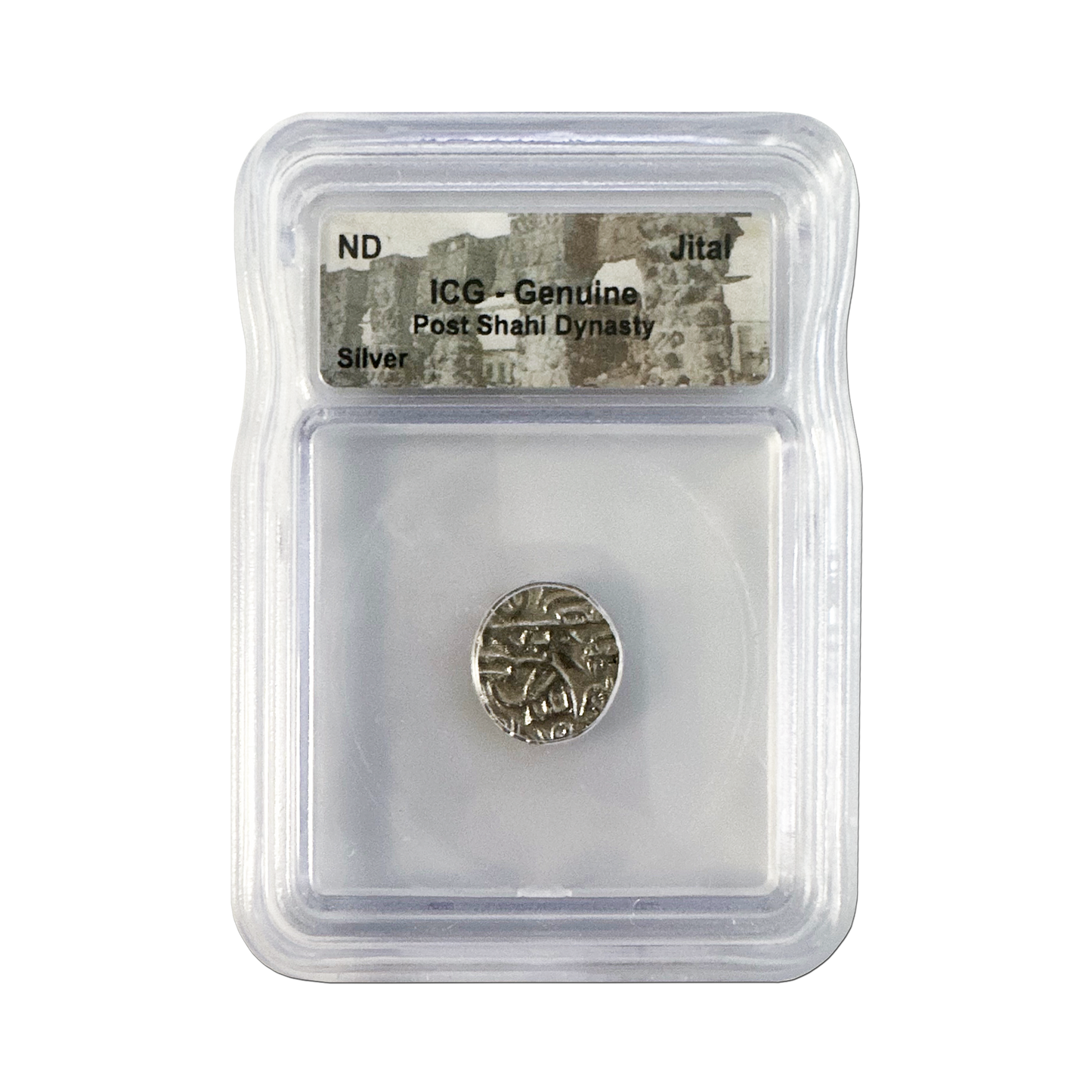 ND Jital Silver - Post Shahi Dynasty - ICG Genuine