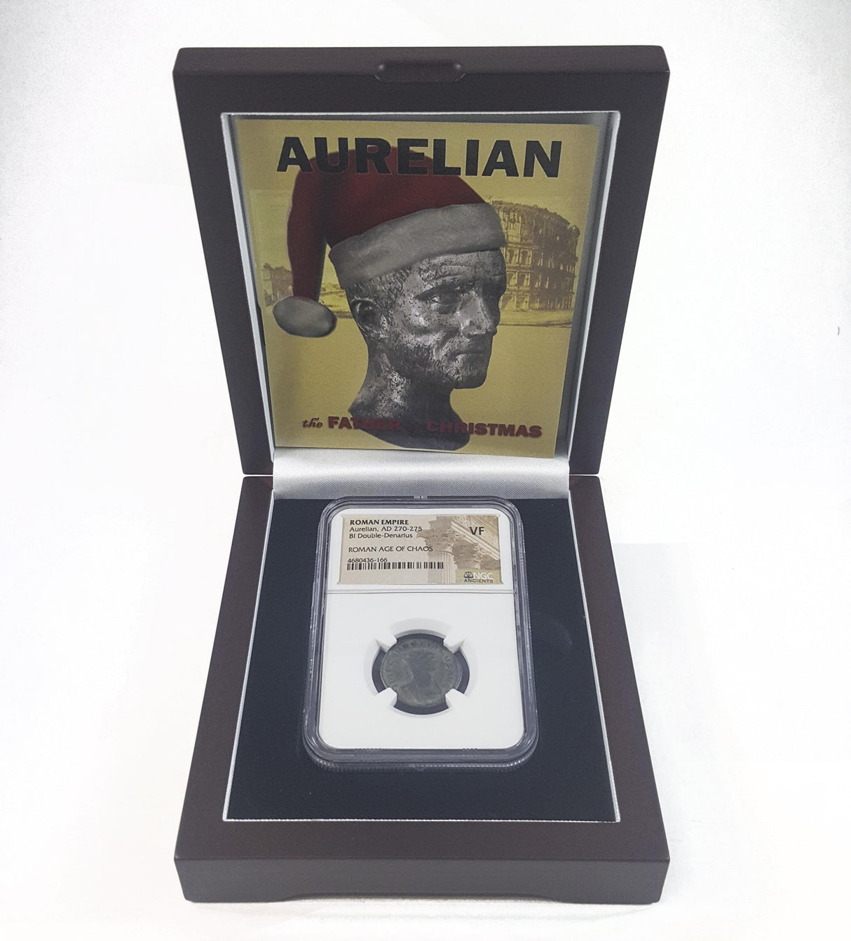Aurelian: The Father of Christmas 270-275 AD - NGC VF (Box) - CoinsTV
