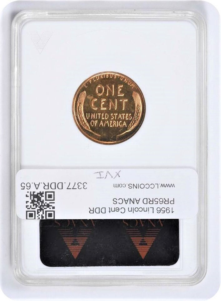 1956- Lincoln Wheat Cent - NGC PF65 RD DDR