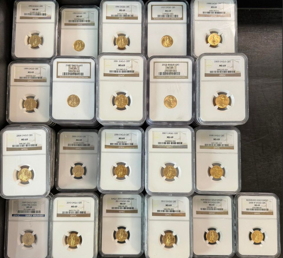 NGC Gold Eagle MS69 Grab Bag - CoinsTV