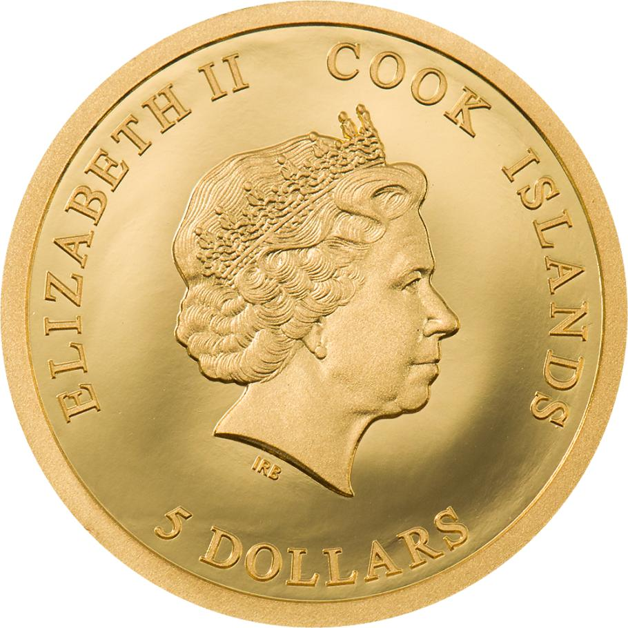 2022 Iron Maiden Senjutsu 0.5 gram .9999 Gold - CoinsTV