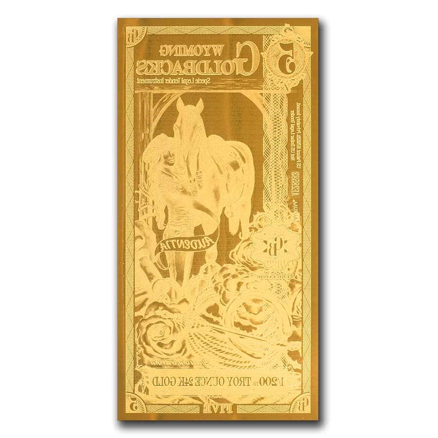 5 Wyoming Goldback