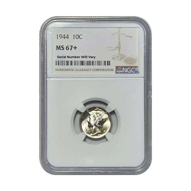 1944 Mercury Dime - NGC MS67+ - CoinsTV