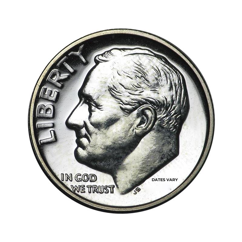 Roosevelt Proof Dime Grab Bag