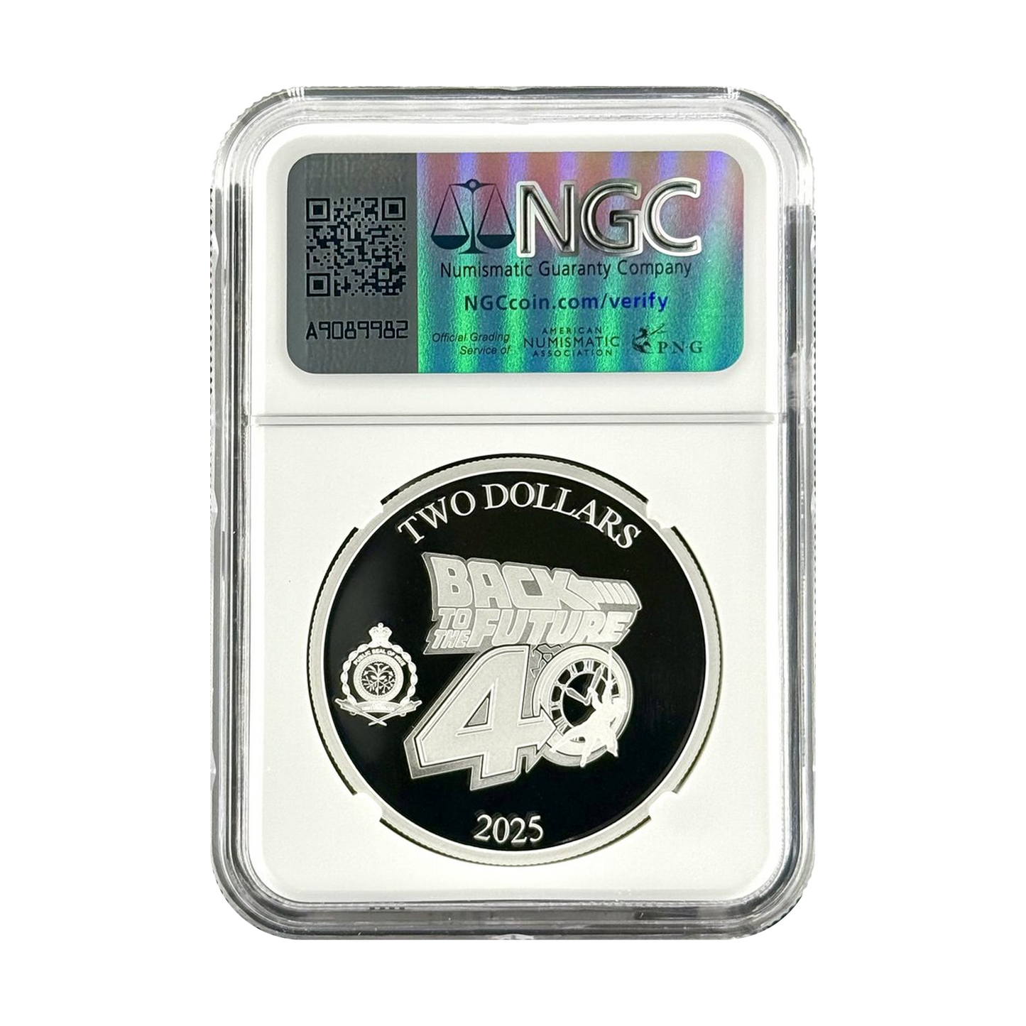 2025 Niue S$2 Back to the Future - 40th Anniversary - NGC PF70 UCAM - CoinsTV