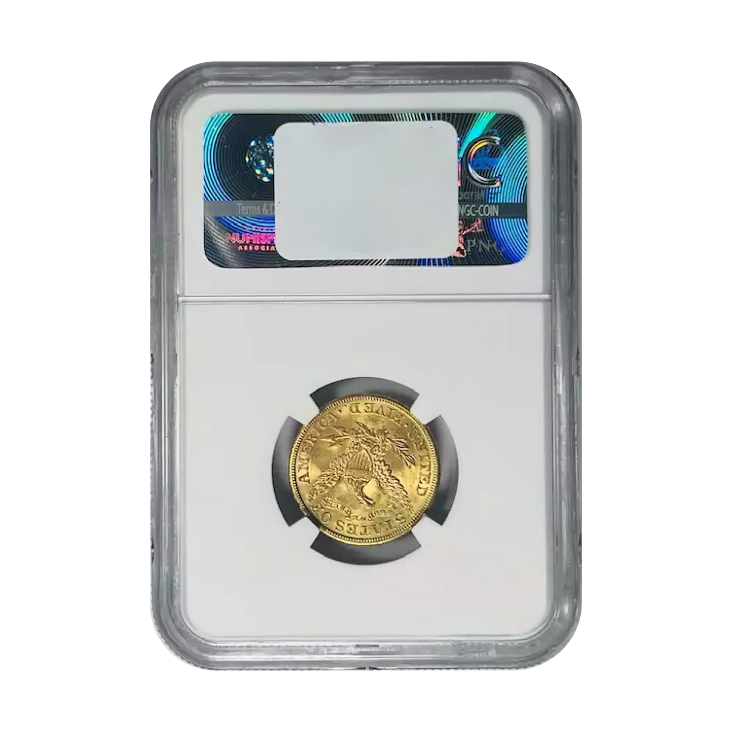 1907 $5 Gold Liberty Head - NGC MS63 CAC - CoinsTV