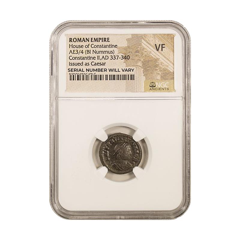 Roman AE of Constantine II AD 316-340 NGC VF
