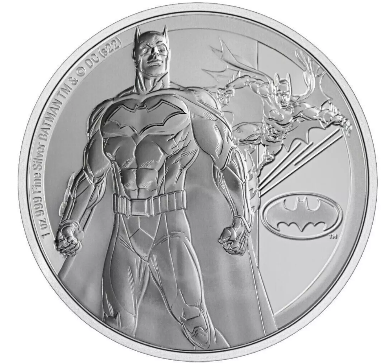 2022 DC Classic - Batman 1oz Silver