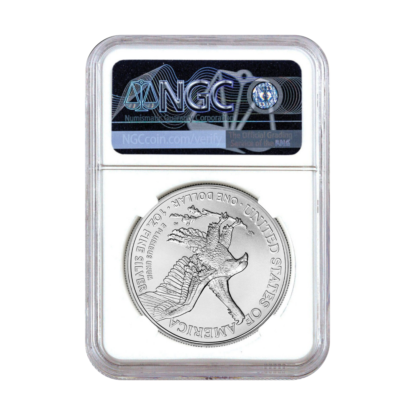 2025 Silver Eagle – Michael Gaudioso Signature Label – NGC MS70 FDI - CoinsTV