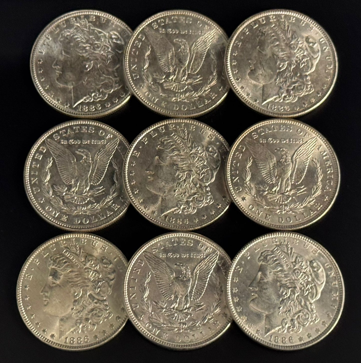 1886 Morgan Silver Dollar Philadelphia - Brilliant Uncirculated - CoinsTV