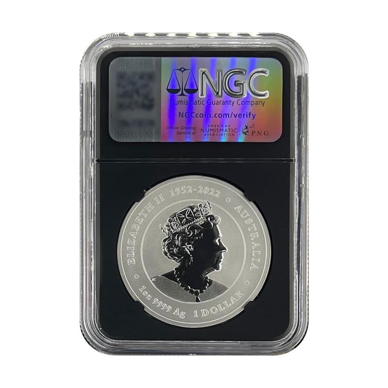 2024 Australia Lunar Lilac Dragon NGC MS70 ANDA Sydney Expo Label - CoinsTV