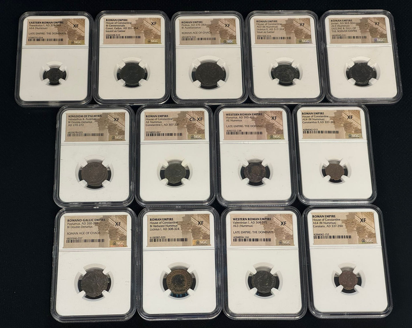 Roman Bronze Grab Bag NGC XF - CoinsTV