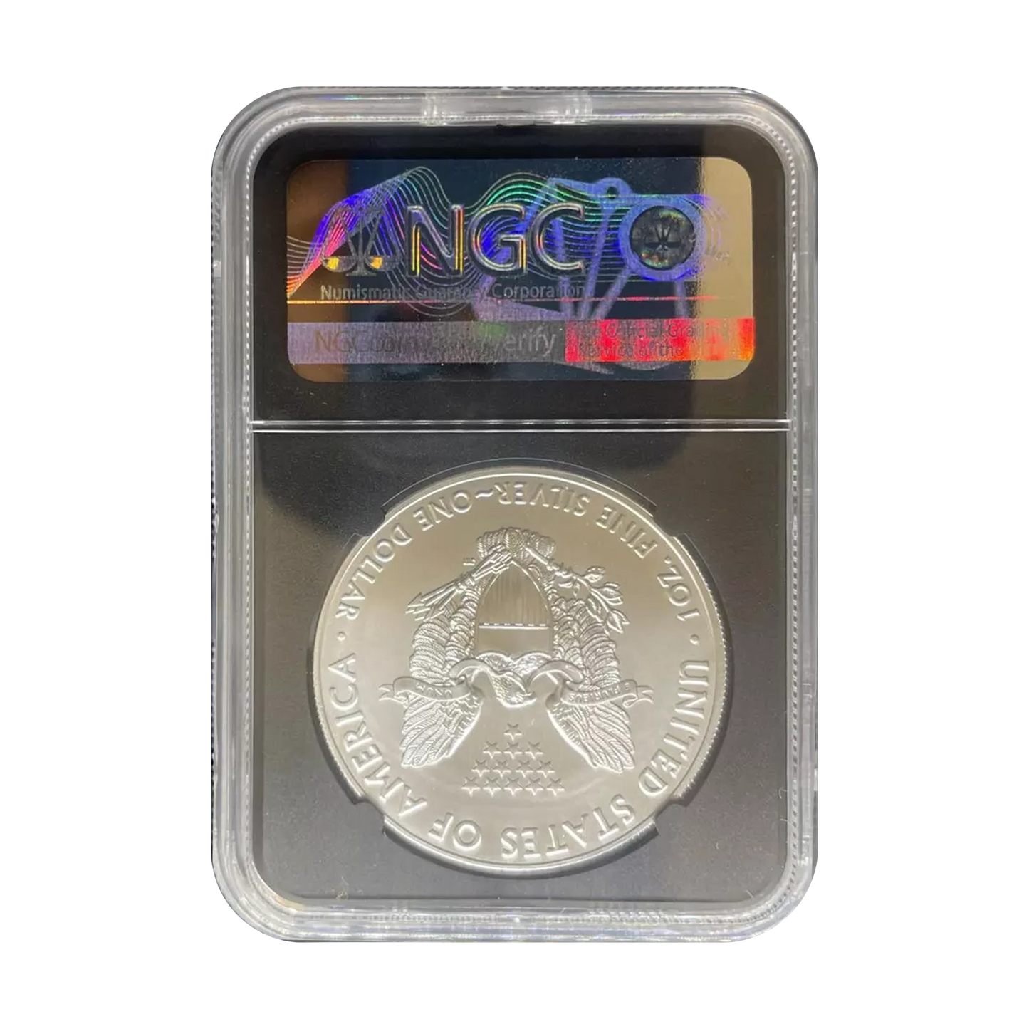 2020 Silver Eagle - Business Strike - NGC MS70 Mercanti Flag Label - CoinsTV