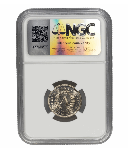 1899 Liberty Nickel - NGC PF66+ CAC - CoinsTV