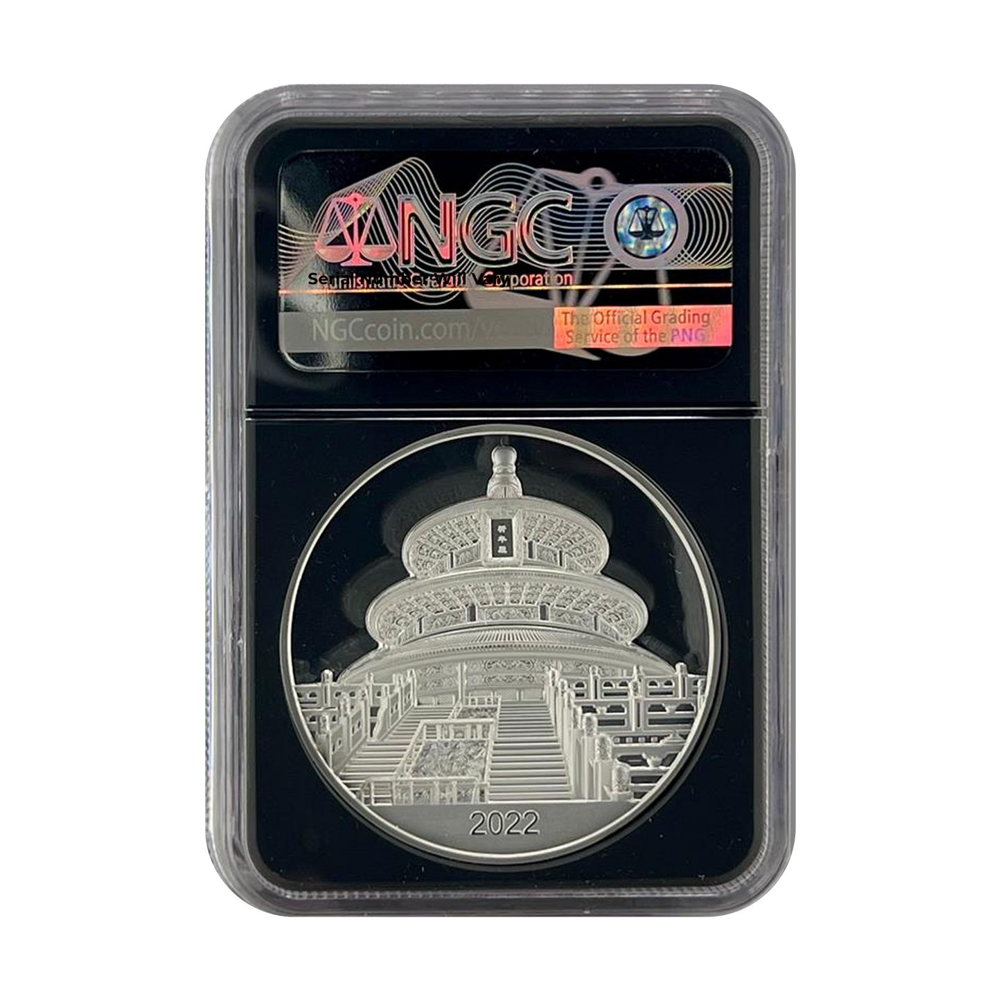 2022 China Golden Eagle Proof 2 oz Silver Medal - NGC PF 70 UCAM FDI