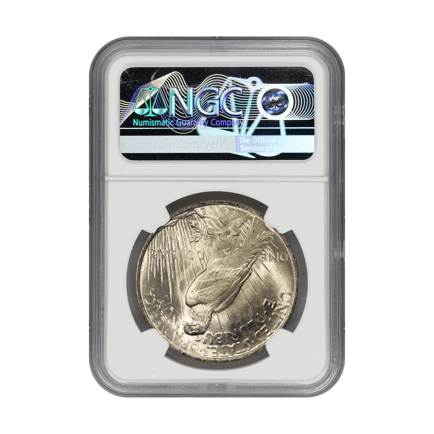 1923 Peace Silver Dollar - NGC MS66+ CAC - CoinsTV