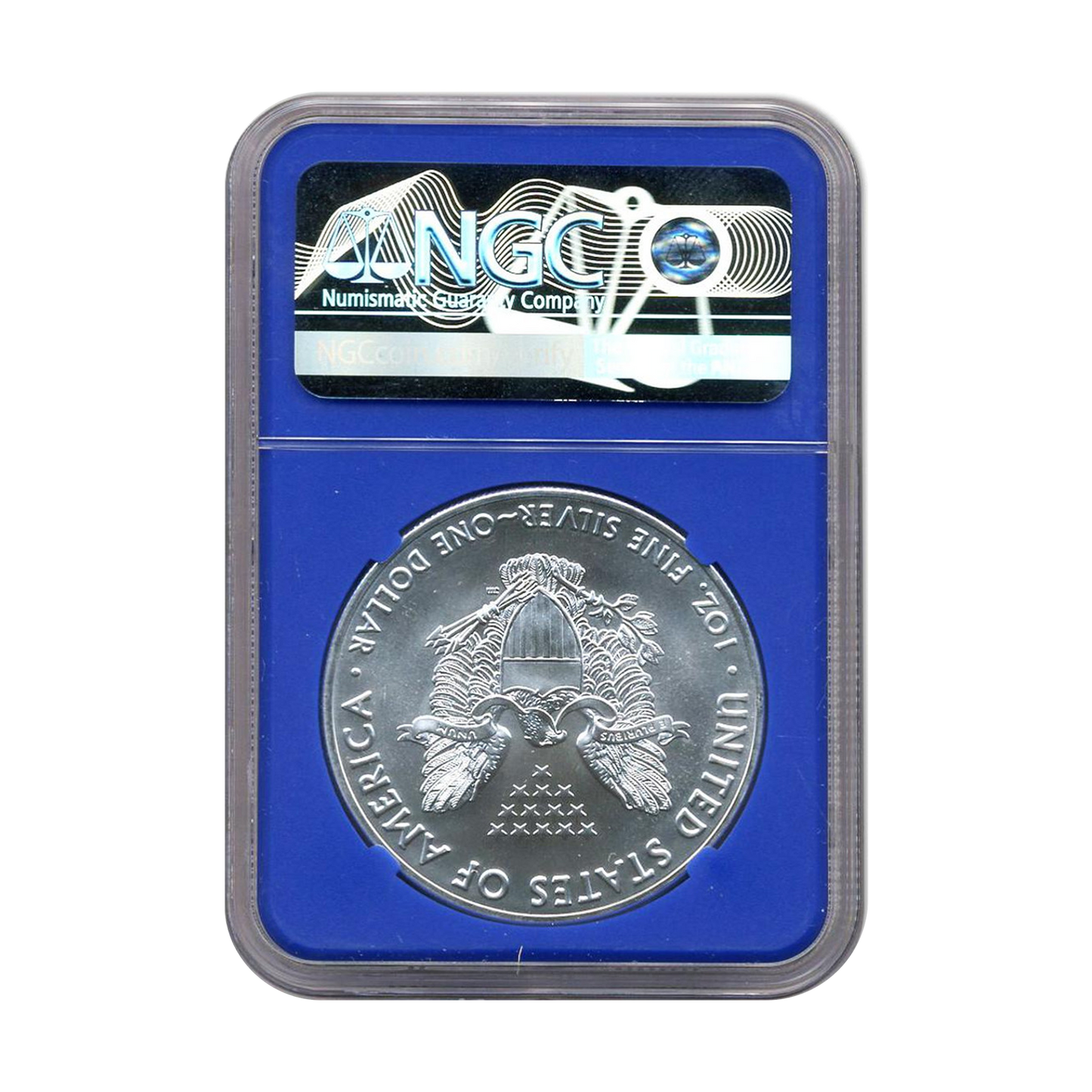 2016 (P) Silver Eagle Philadelphia - NGC MS69 Blue Core Liberty Bell Label - CoinsTV
