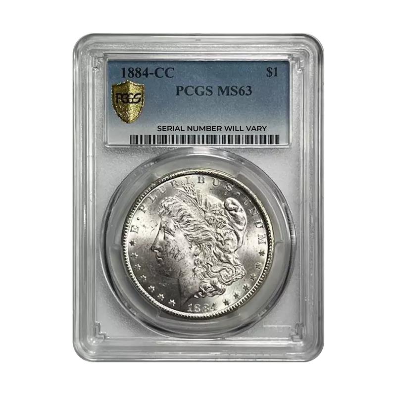 1884-CC Morgan Silver Dollar Carson City - PCGS MS63