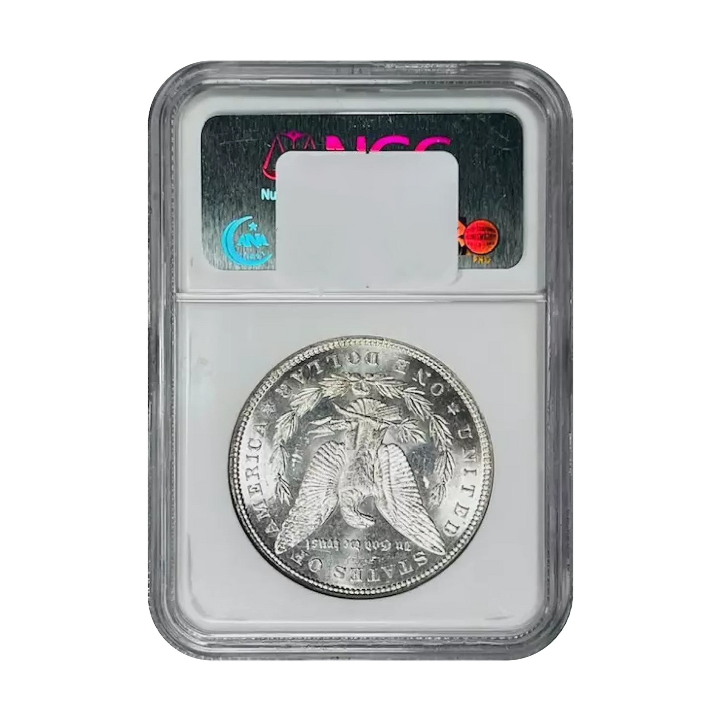 1887 Morgan Silver Dollar Philadelphia - NGC MS65 Sight White
