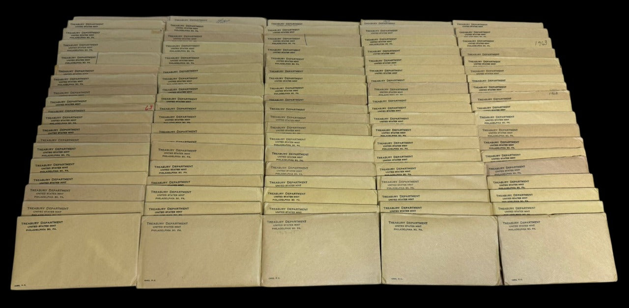 1963 US Proof Set - 5 Coins - Unopened - CoinsTV