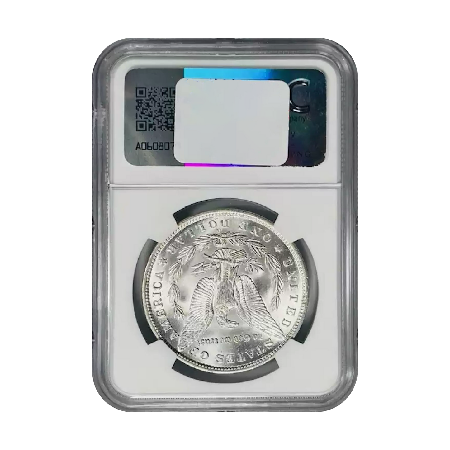1890 O Morgan Silver Dollar New Orleans - NGC MS64 Sight White - CoinsTV