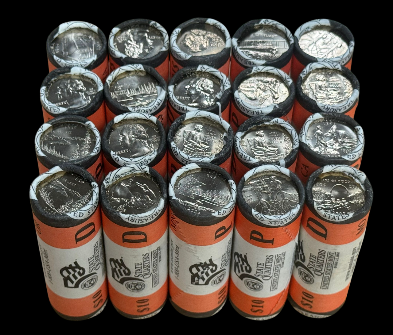 OGP Quarter Deal - Paper Wrapped Quarters Roll of 40 - CoinsTV