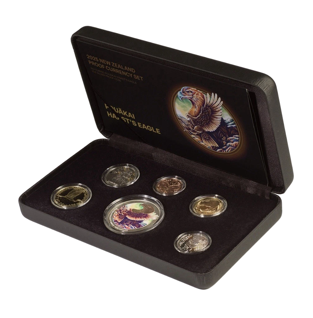 2025 New Zealand Proof 6-Coin Currency Set | CoinsTV