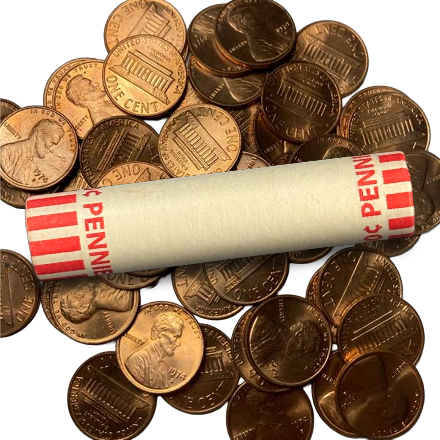 The Crater Lake Hoard – BU Copper Memorial Rolls from Mint-Sealed Bags (1959–1982)