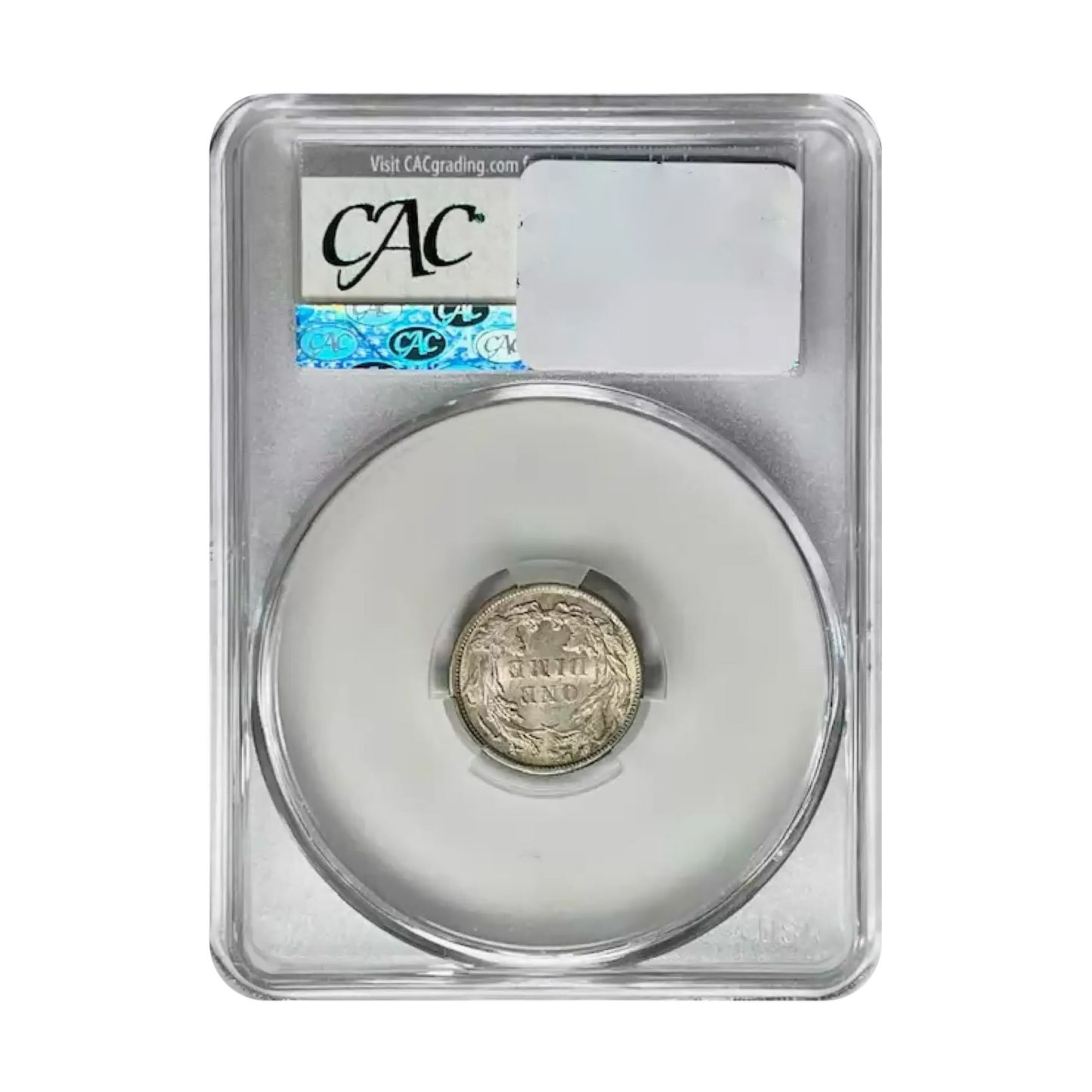 1887 Seated Liberty Dime Philadelphia - CAC MS63 - CoinsTV