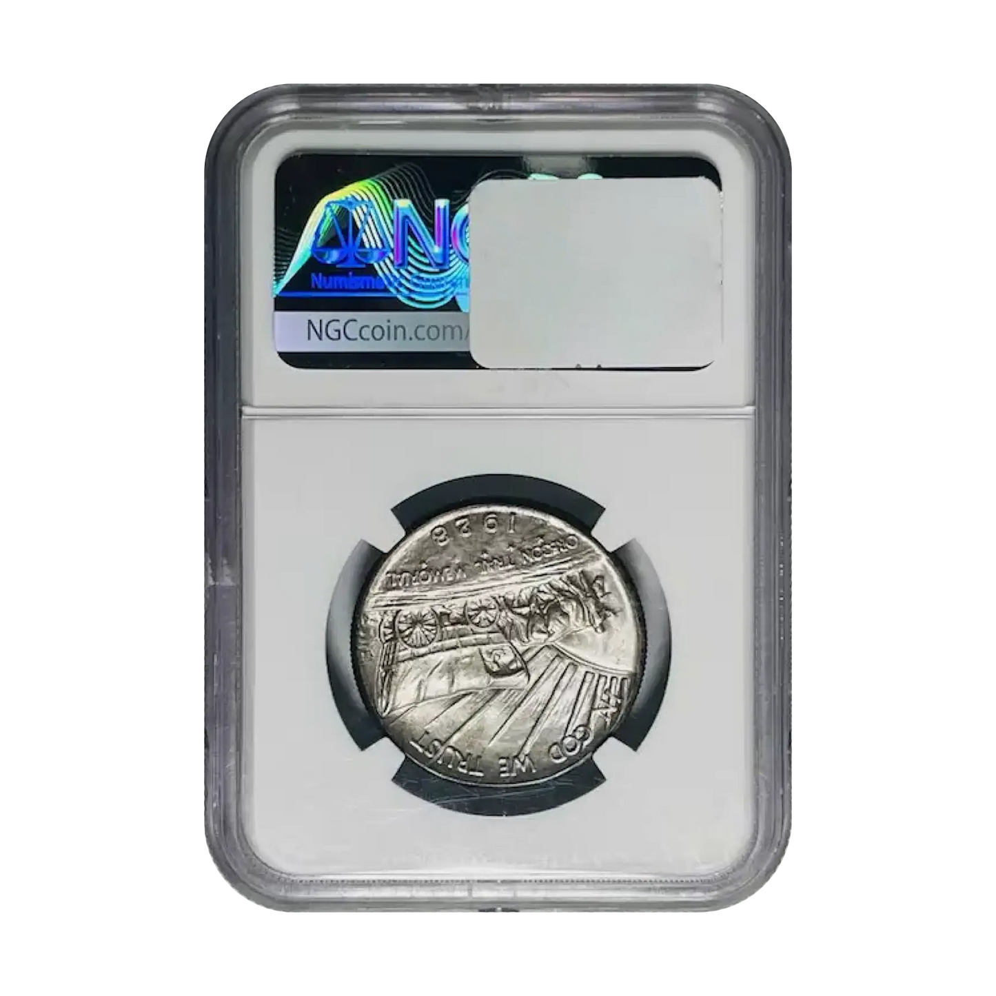 1928 Oregon Trail Silver Half Dollar Commemorative NGC MS67+ CAC - CoinsTV