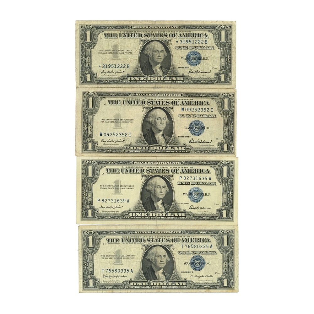 Frontier Silver Certificates - Circulated - CoinsTV