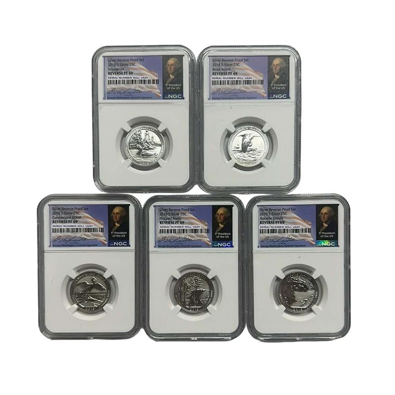 2018-S Silver Quarter Proof Washington Label - NGC REV PR69 - Grab Bag - CoinsTV