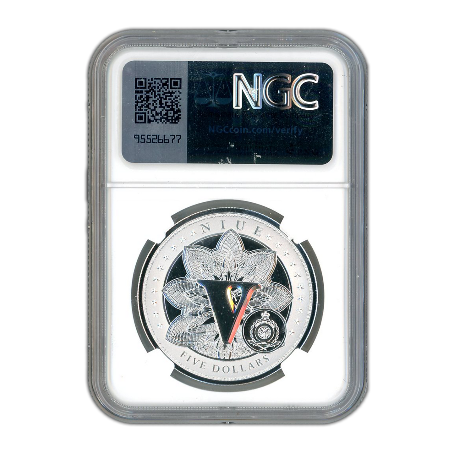 2025 Monetary Masterpieces Fiji 1 oz Silver – Indian Chief Flag Label - NGC 70 FDOI