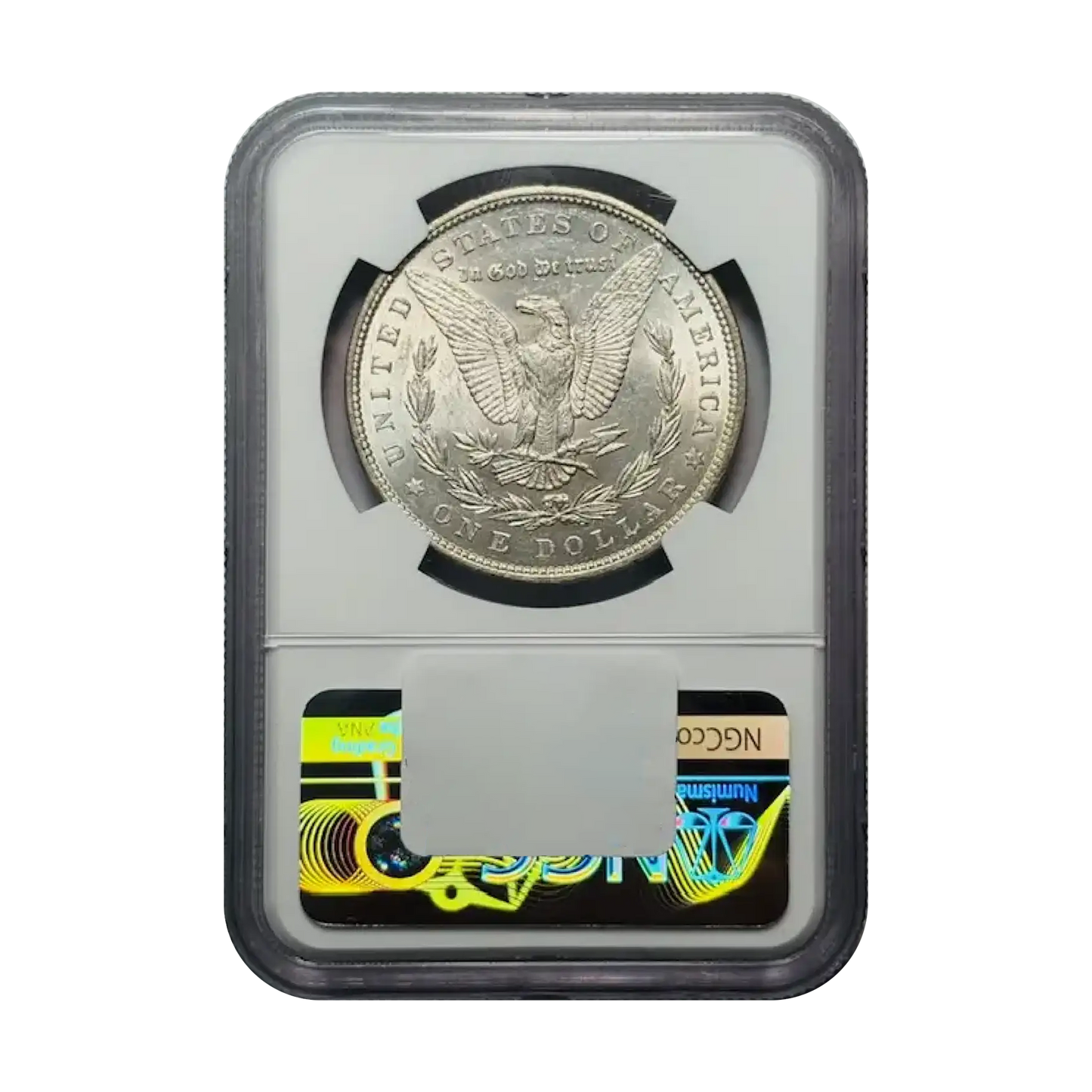 1878 Morgan Silver Dollar Philadelphia 7TF TOP-100 VAM-223 WEAK "L" - NGC MS60